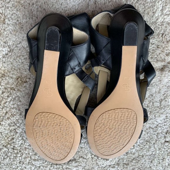 Circa Joan & David Leather Sandals - Picture 6 of 6